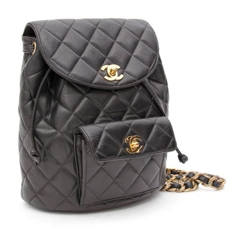 chanel quilted backpack outfit|Chanel women's designer backpack.